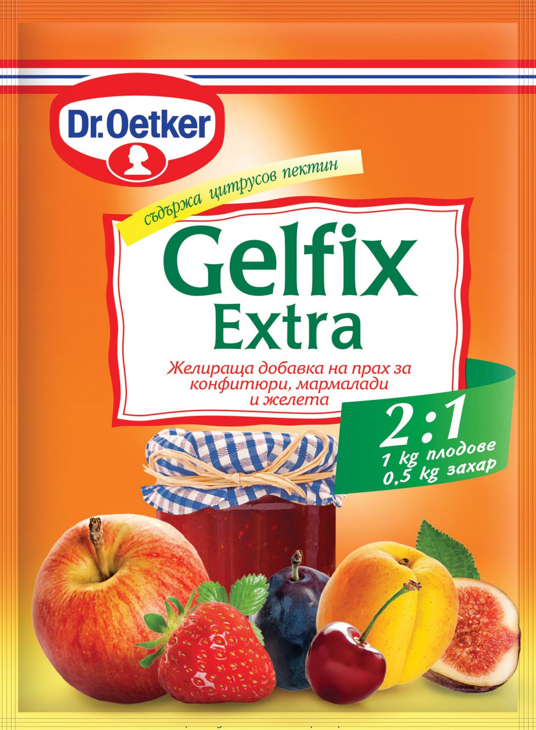 Изображение на Dr. Oetker Гелфикс за желиране
различни видове