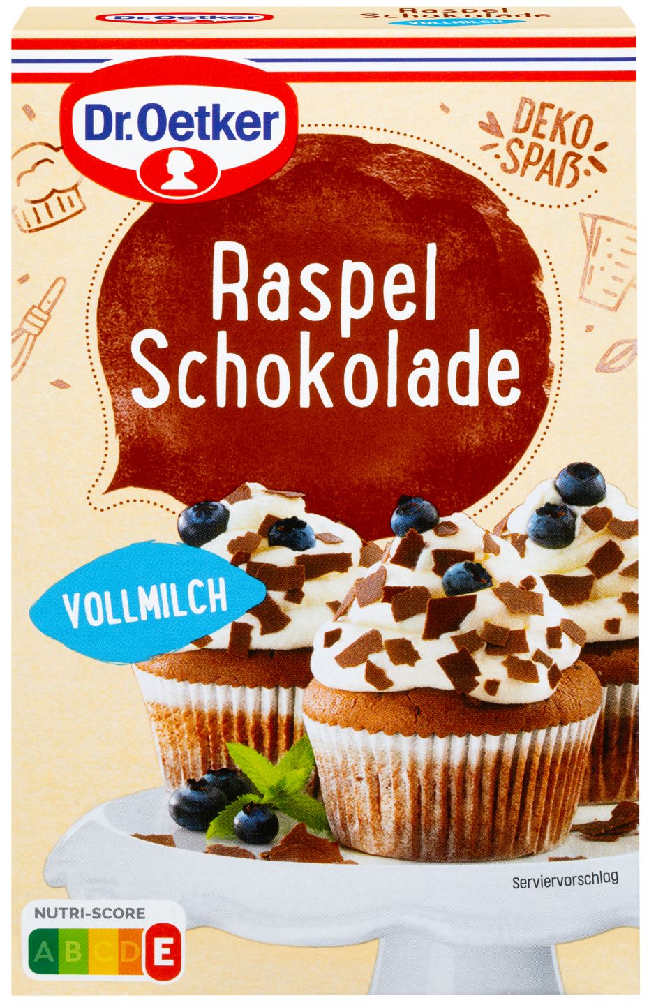 DR. OETKER Raspel-Schokolade