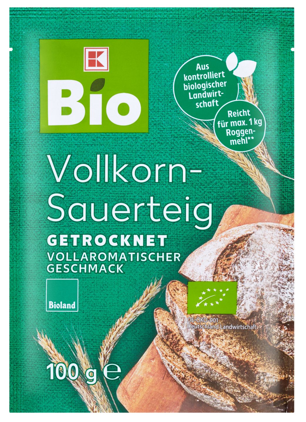 K-BIO Bioland Vollkorn-Sauerteig