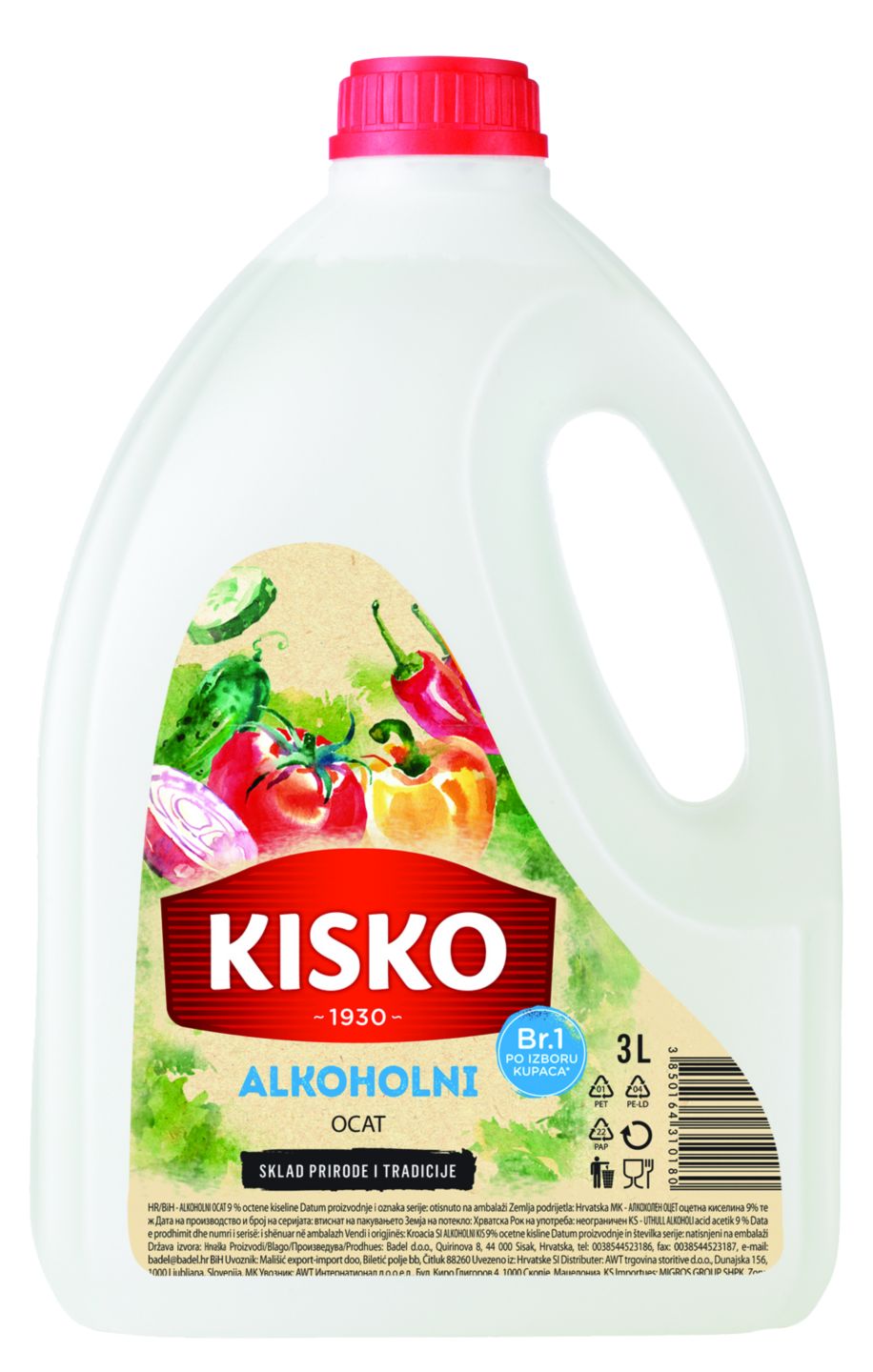 Kisko Alkoholni ocat
MPC 2.5.2025=3,55€