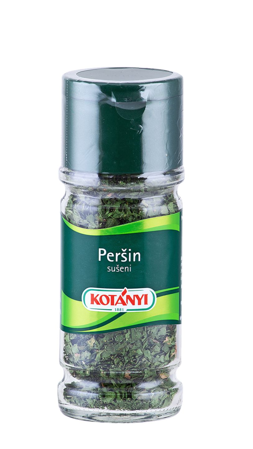 Kotanyi Peršin bočica 7 g
MPC 2.5.2025=2,39€