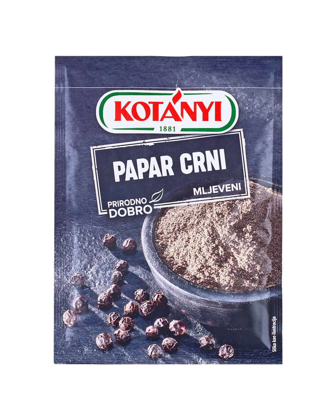 Kotanyi Papar crni mljeveni
MPC 2.5.2025=1,49€