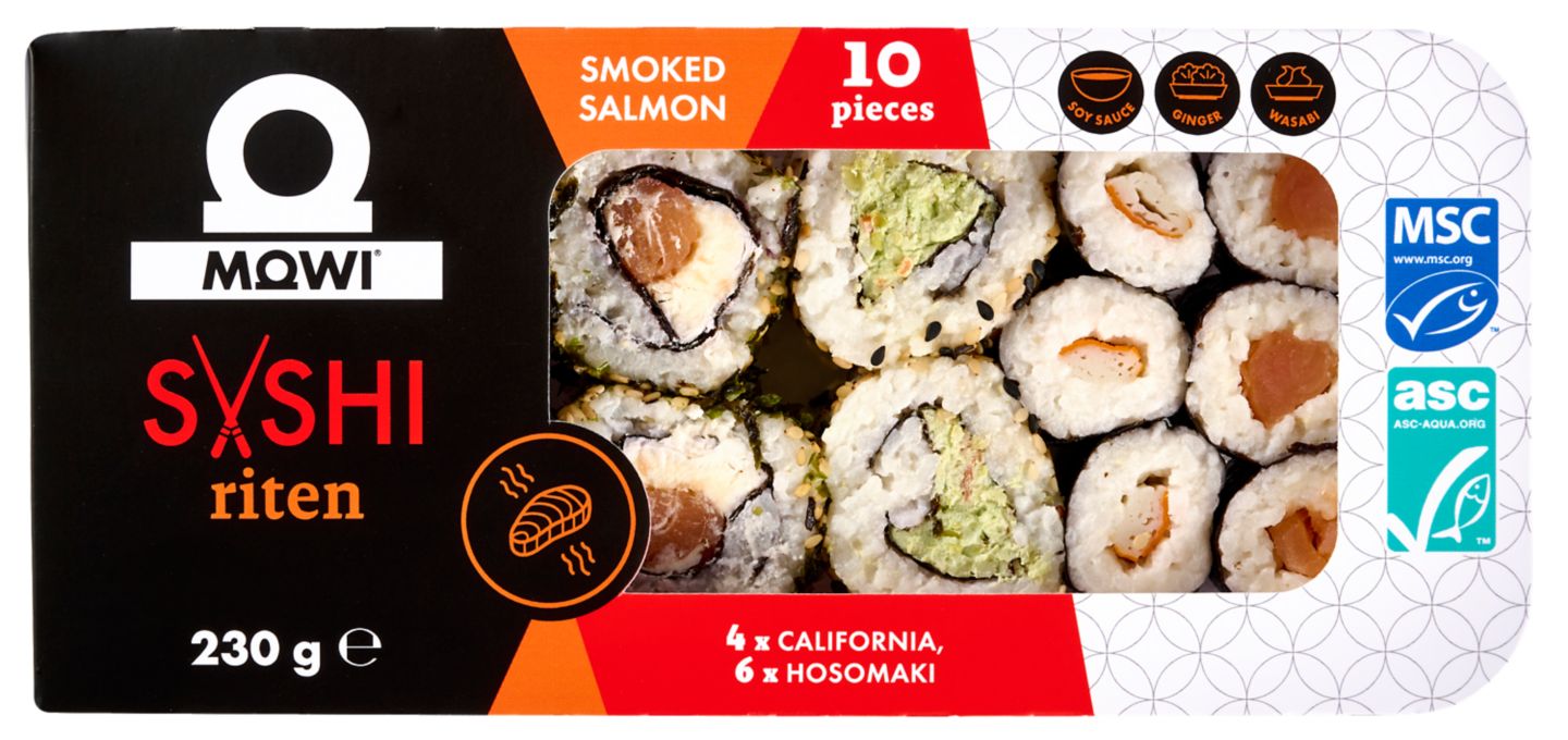 Изображение на Mowi Суши сет Riten
230 г