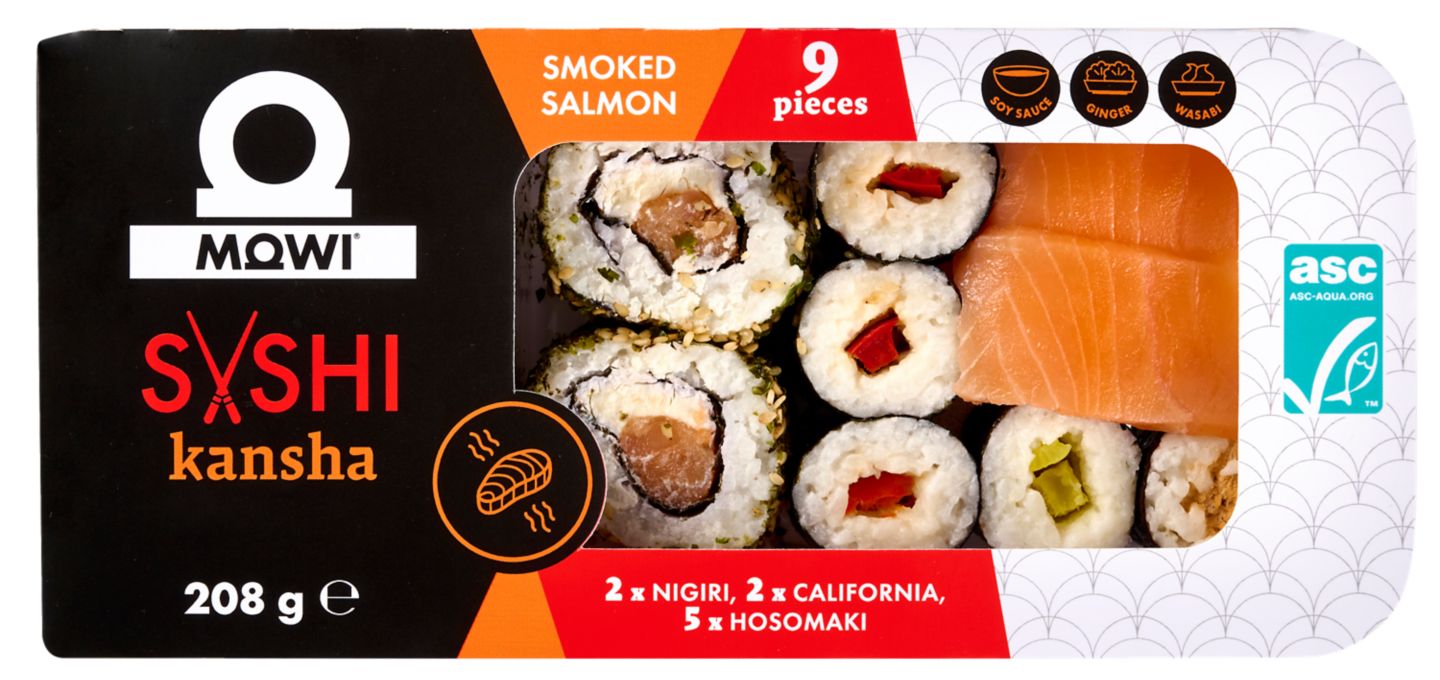 Изображение на MOWI Суши Сет Kansha