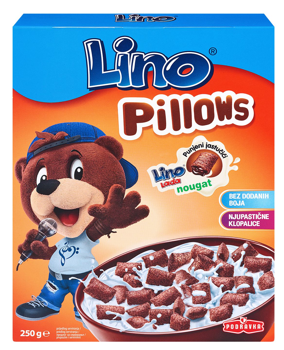 Podravka Žitni jastučići Lino Pillows
MPC 2.5.2025=3,49€