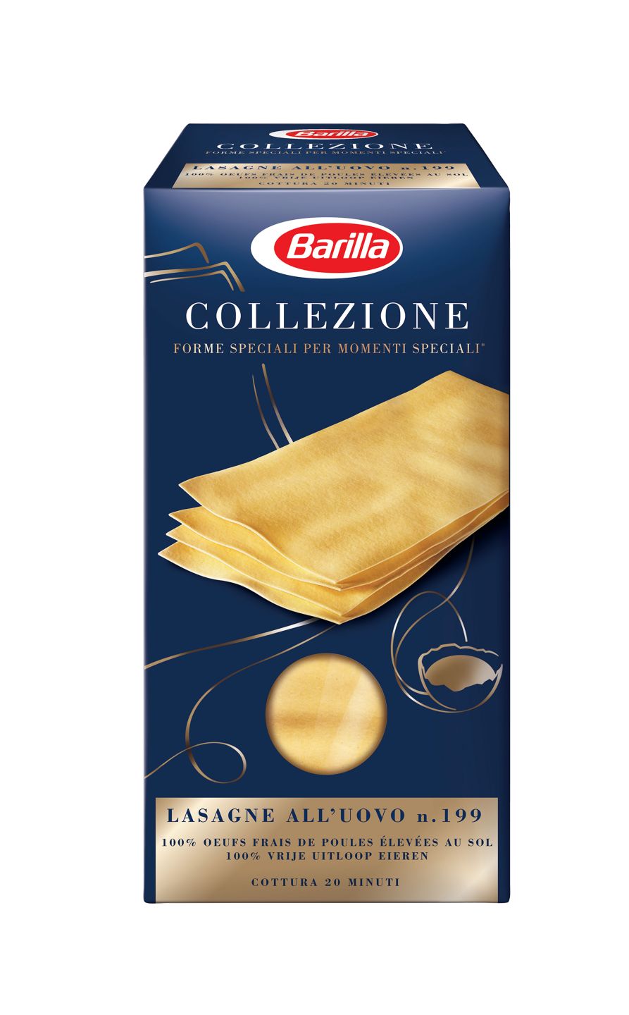 Barilla Kore za lazanje
MPC 2.5.2025=4,35€