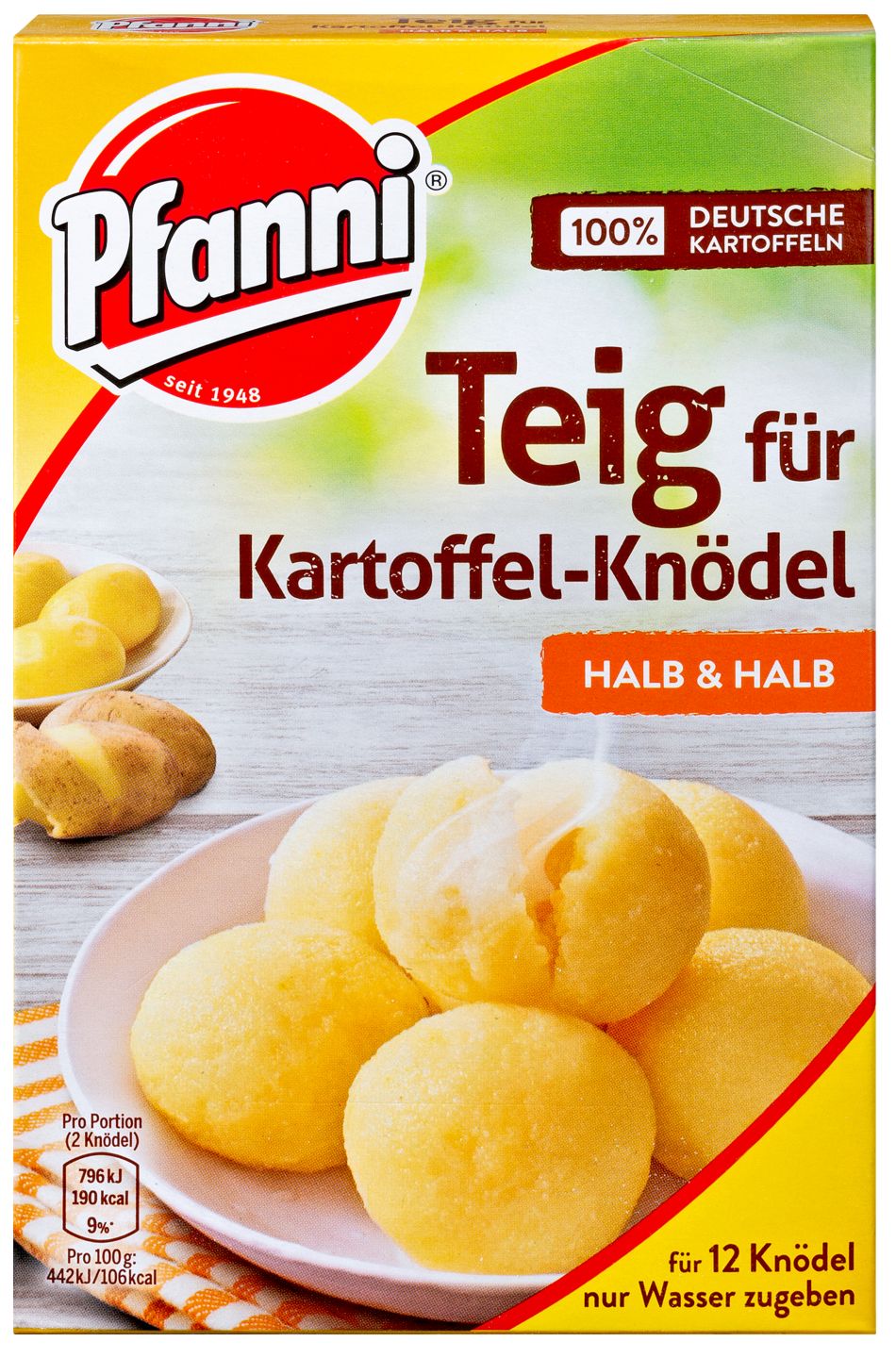 PFANNI Kloß- oder Knödelteig