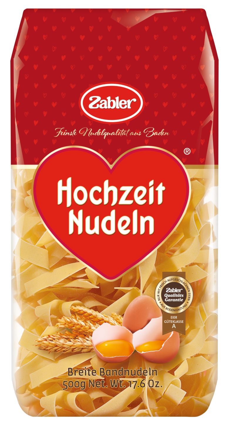 ZABLER Hochzeit Nudeln 