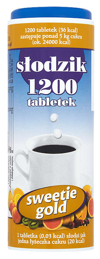 Sweetie Gold Słodzik w tabletkach