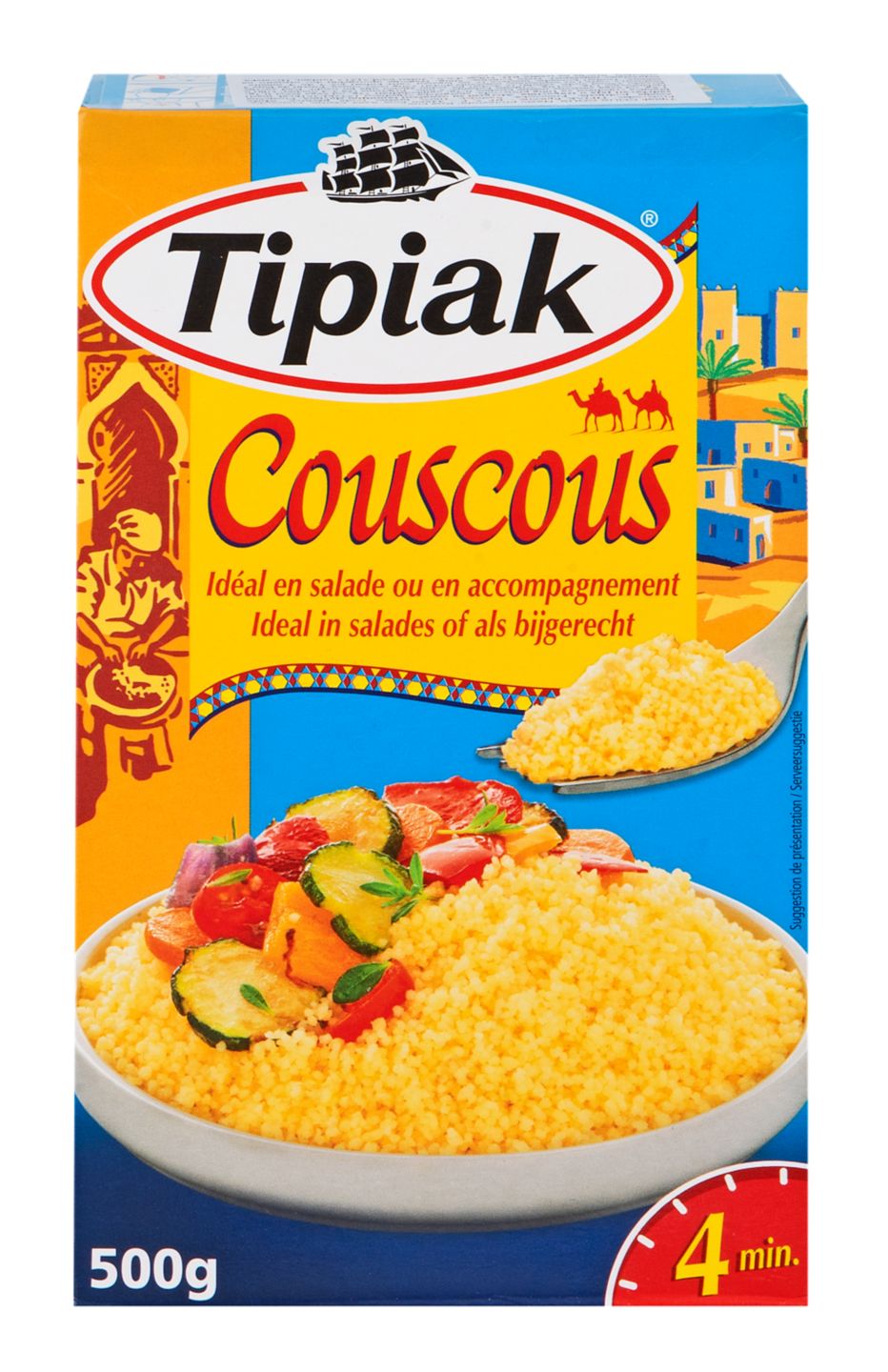 Tipiak Kus-kus instant
MPC 2.5.2025=3,39€