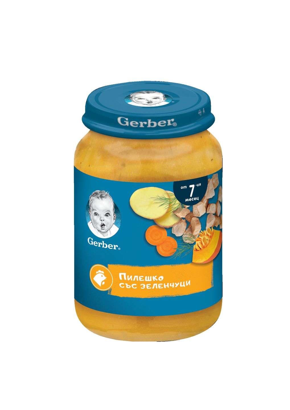 Изображение на Gerber Пюре
различни видове