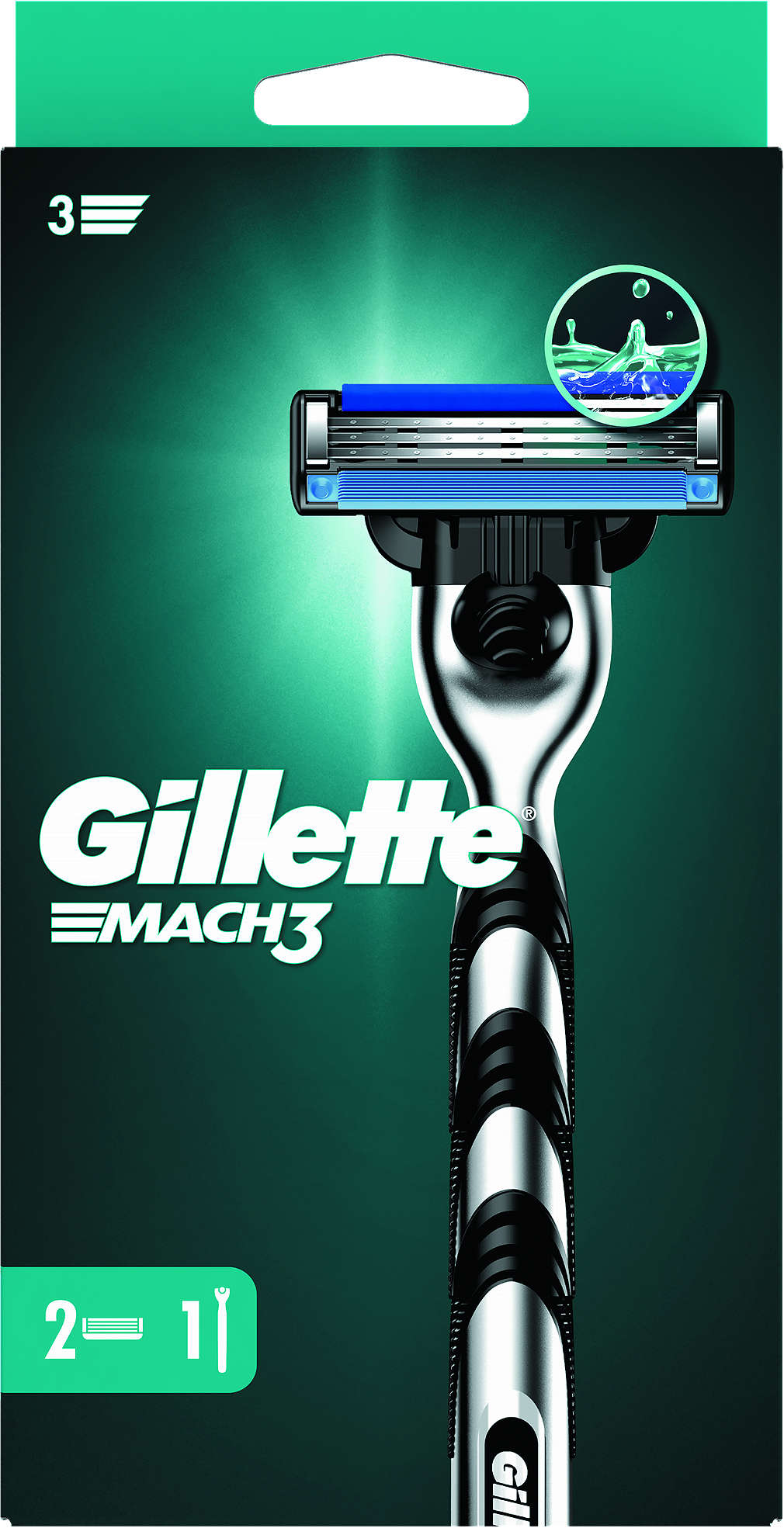 Zdjęcie oferty Gillette Mach3 Golarka + 2 wkłady