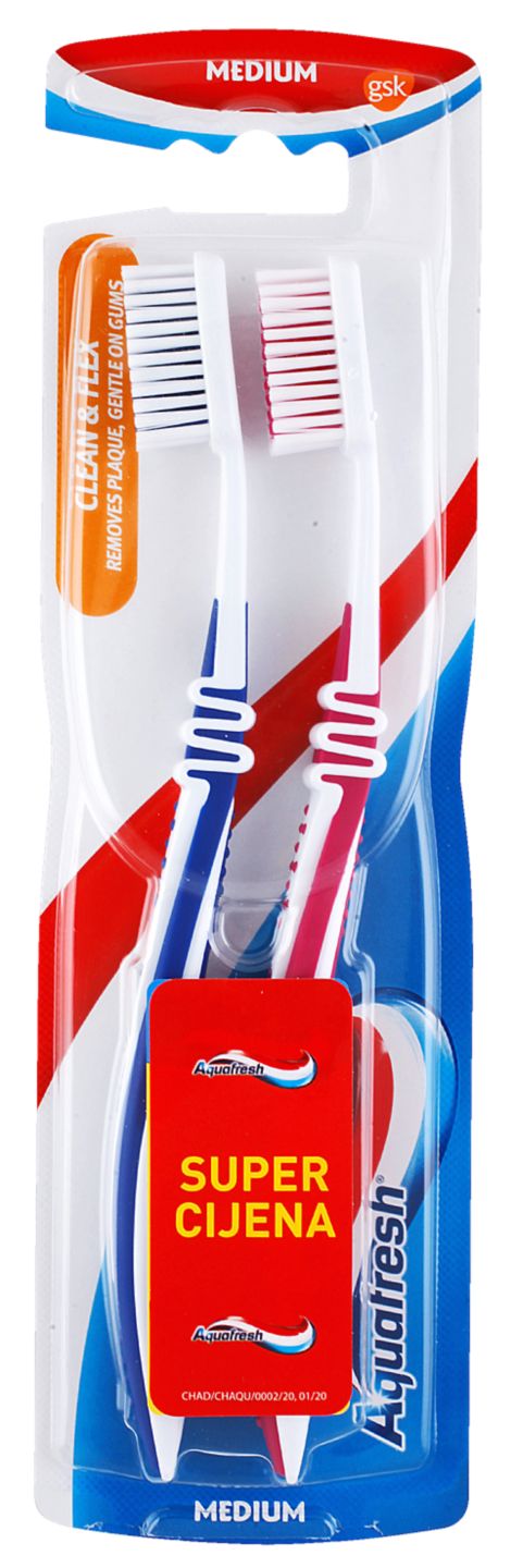 Aquafresh Četkica za zube
MPC 2.5.2025=2,59€