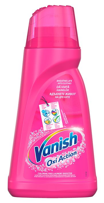Изображение на Vanish Препарат против петна
различни видове