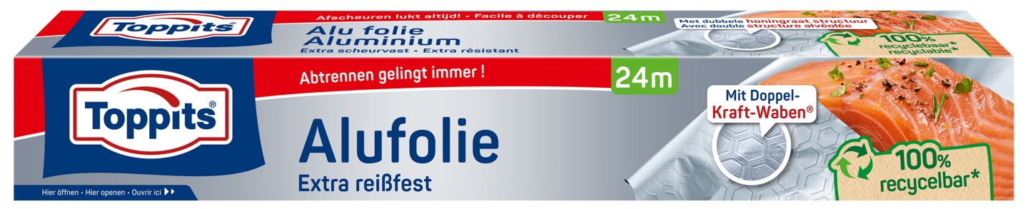 TOPPITS Kraft-Alufolie