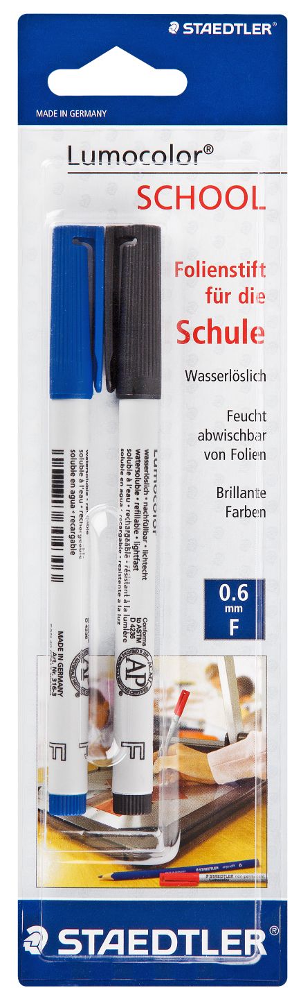 STAEDTLER Folienstifte non-permanent »Lumocolor«