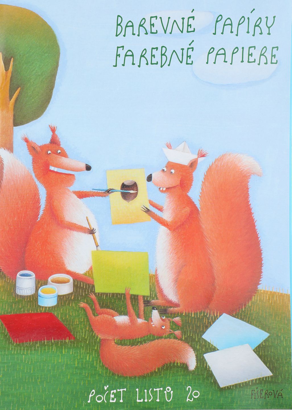 Farebné papiere 