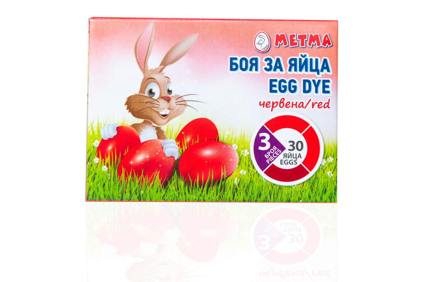 Изображение на Класическа боя за яйца червена или 4 цвята