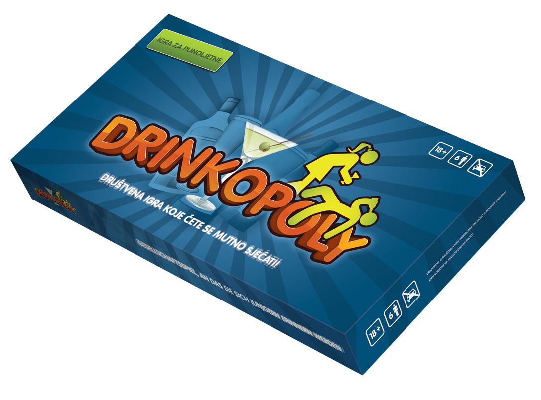 Društvena igra Drinkopoly 