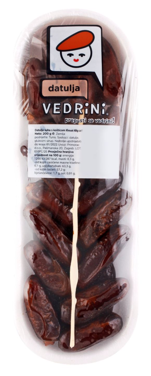 Datulja 200 g MPC 2.5.2025=0,99€
