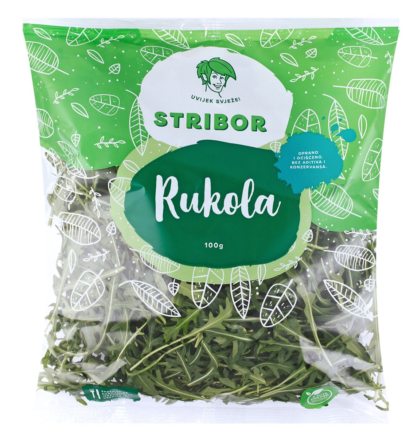 STRIBOR Rukola 100 g
MPC 2.5.2025=1,29€