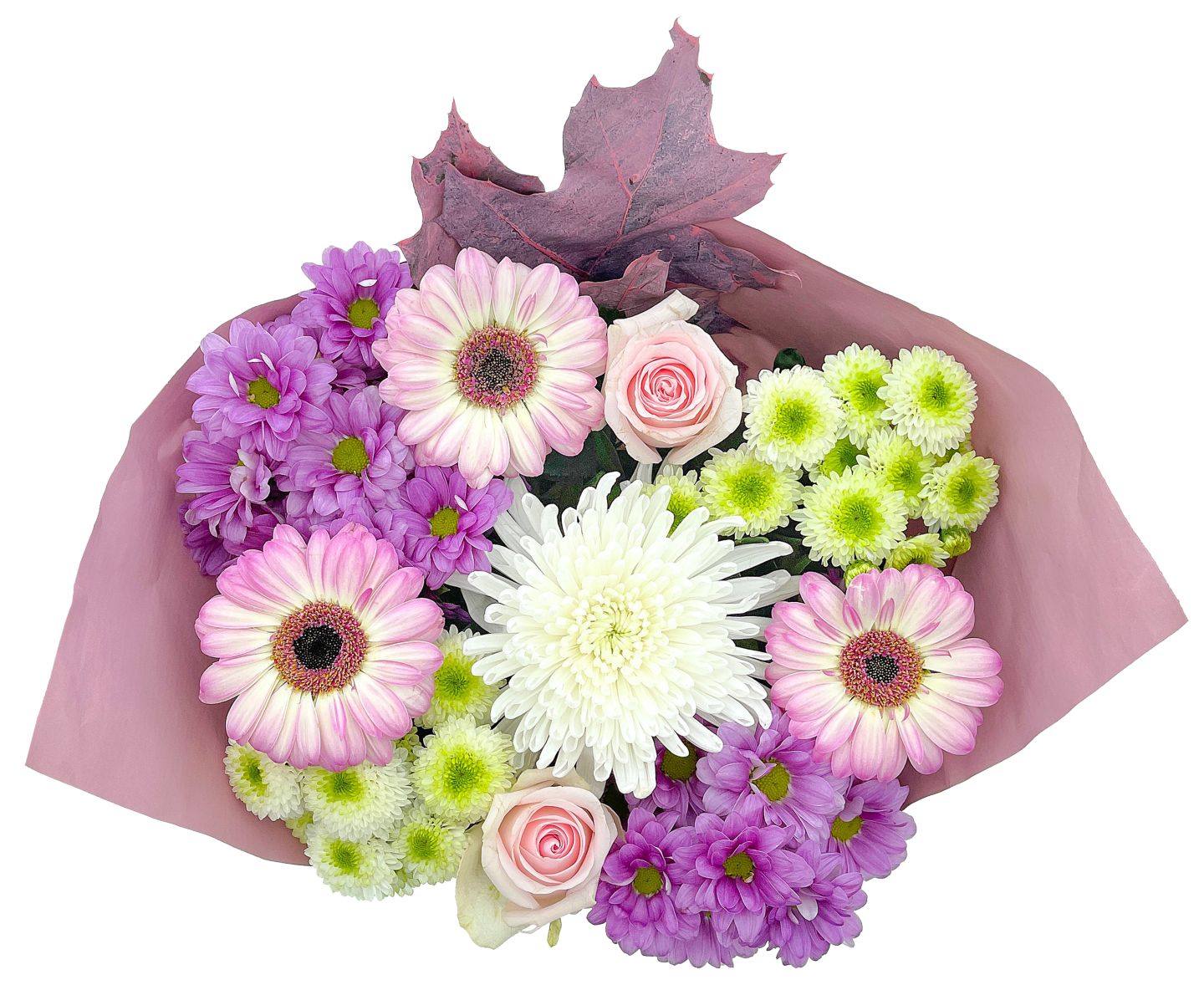 Wochenstrauß mit Dekochrysantheme