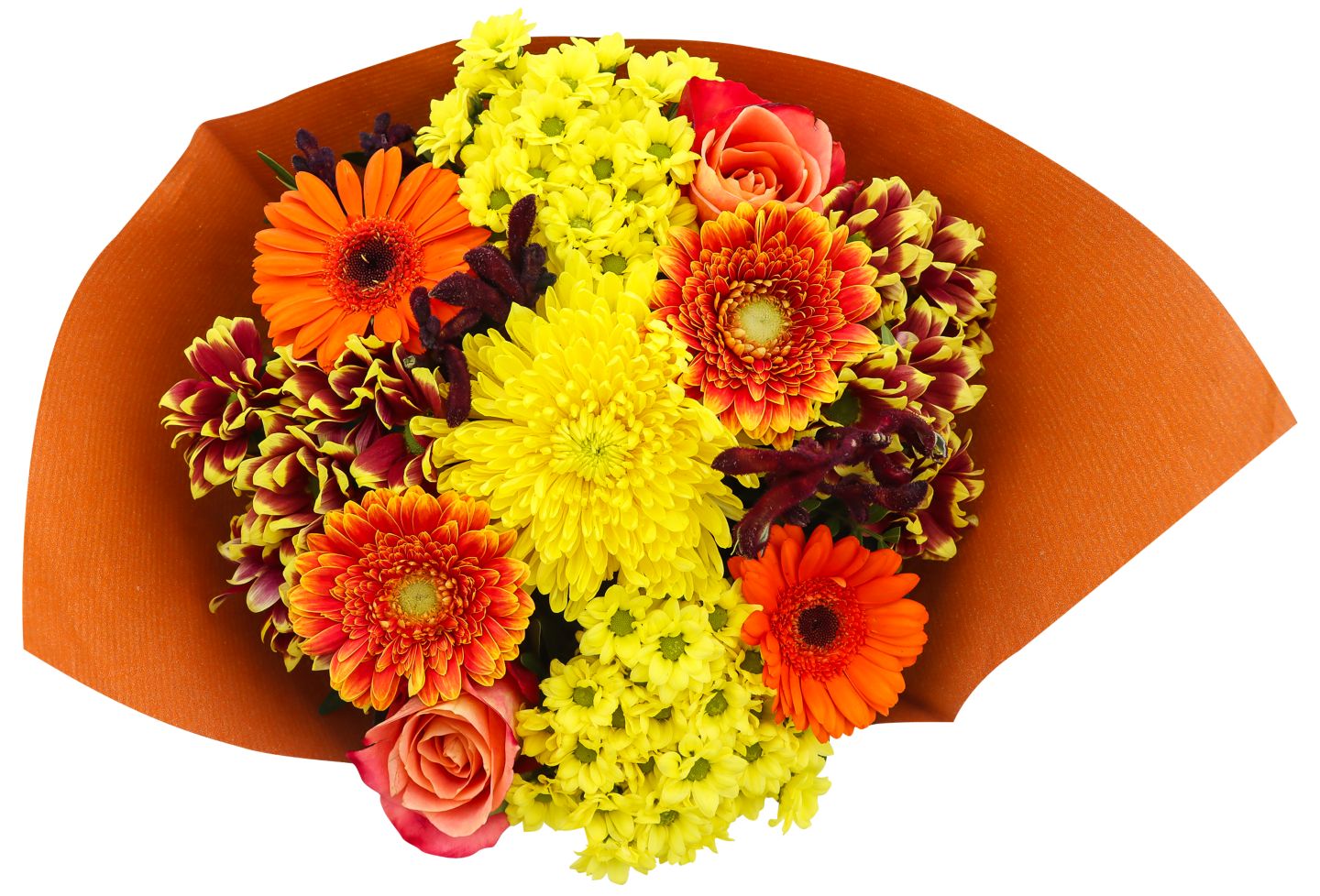 Wochenstrauß mit Dekochrysantheme
