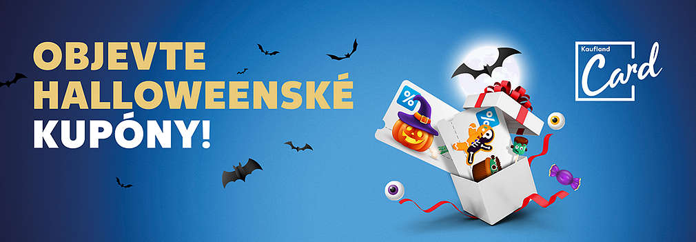 Halloweenské kupóny v aplikaci!