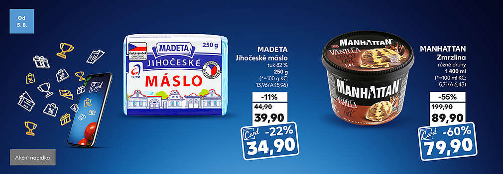Kaufland Card nabídka