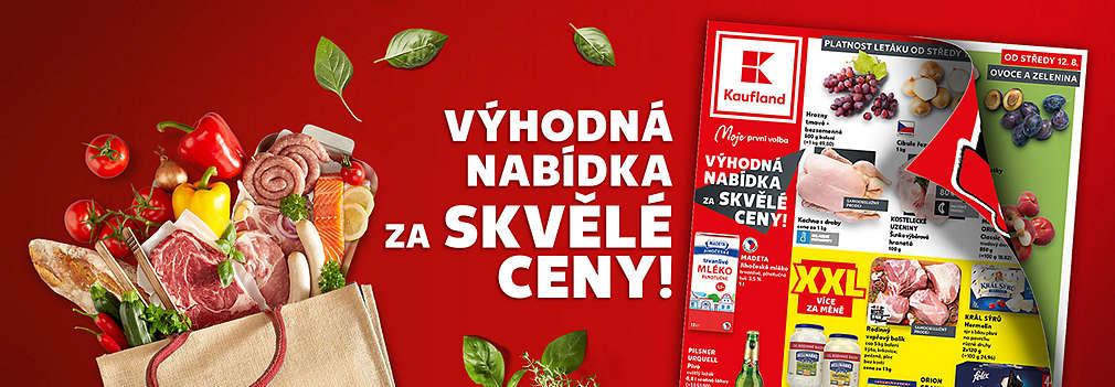 Akční leták Kauflandu platný od 12. 8. 2026
