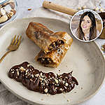 Fotografija recepta Štrudlice s čoko namazom (ili jabukama)