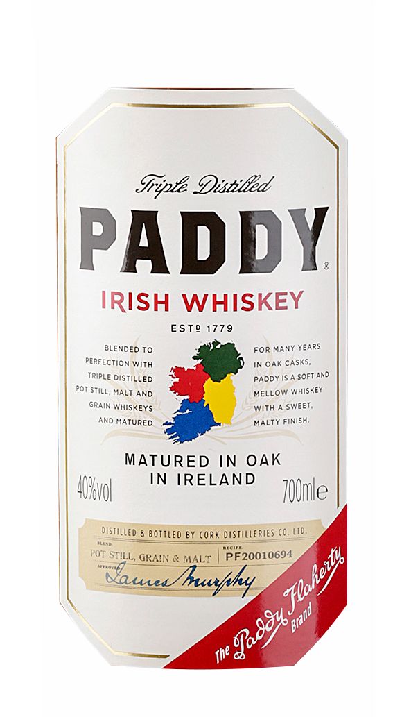 Изображение на Paddy Ирландско уиски