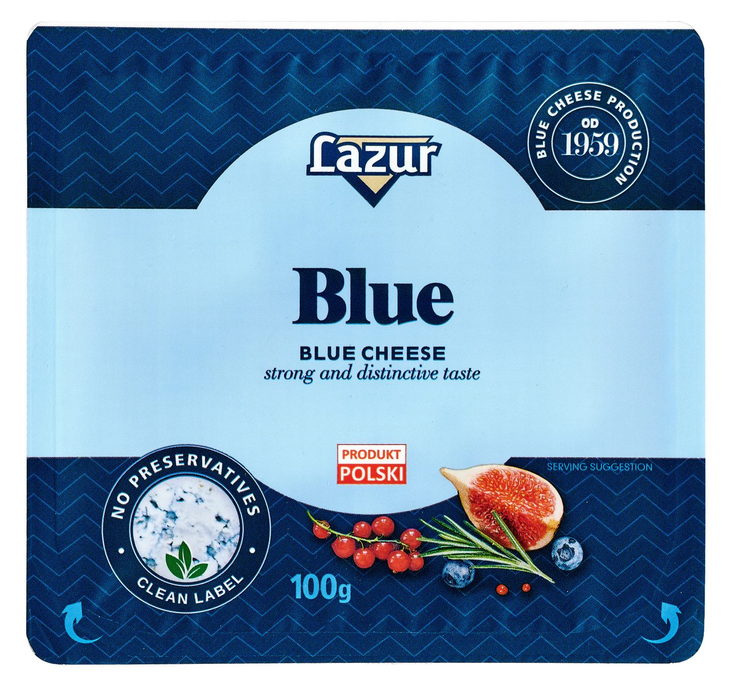 Изображение на LAZUR Синьо сирене
от свежата витрина