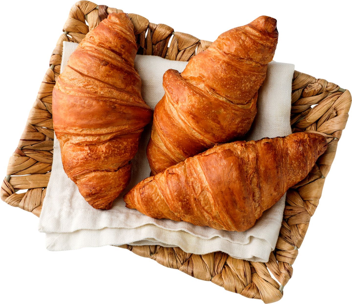 Máslový croissant 
