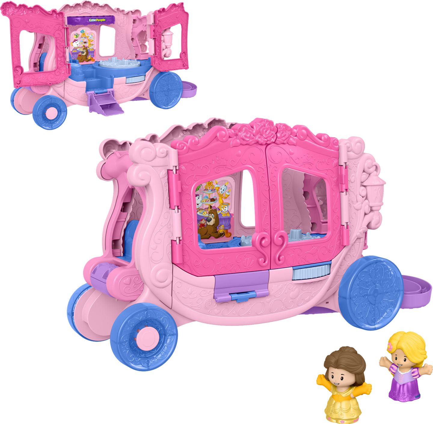 FISHER-PRICE Little-People-Kutsche »Disney Princess«