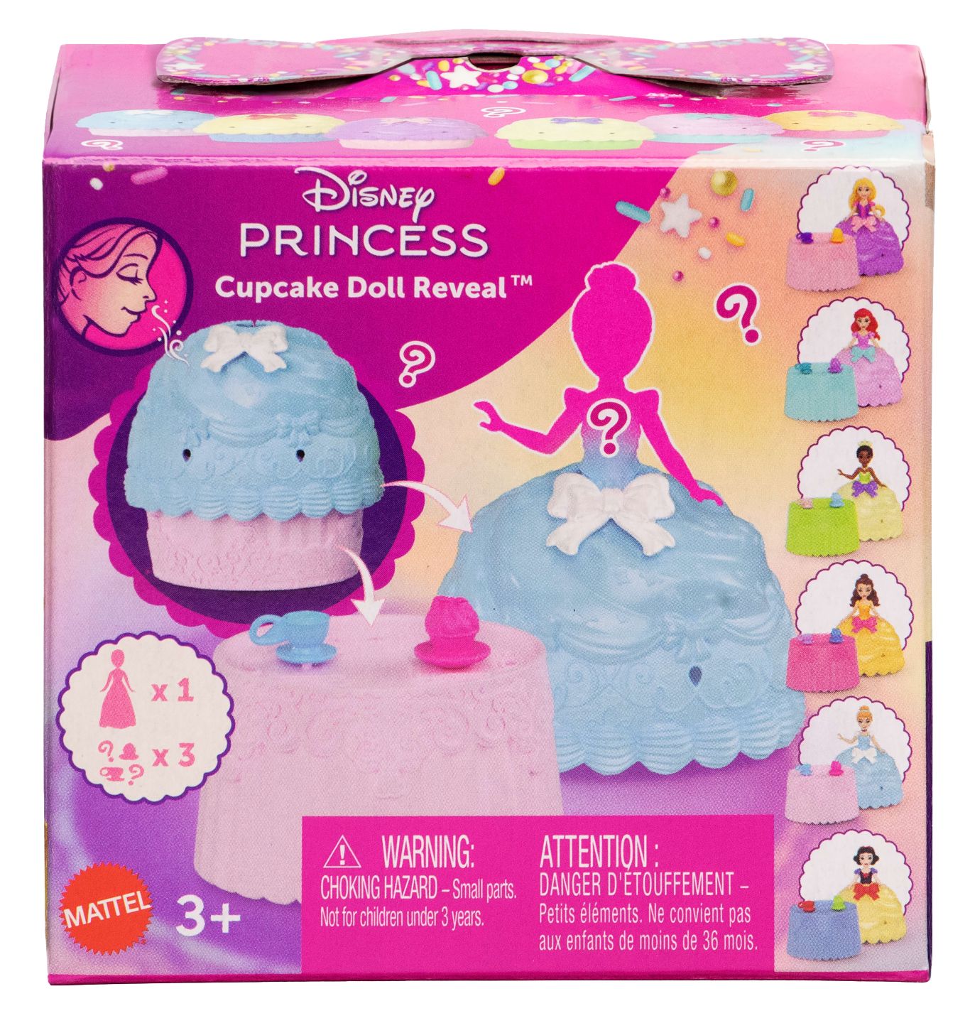 Disney Princess Princezny z cupcake