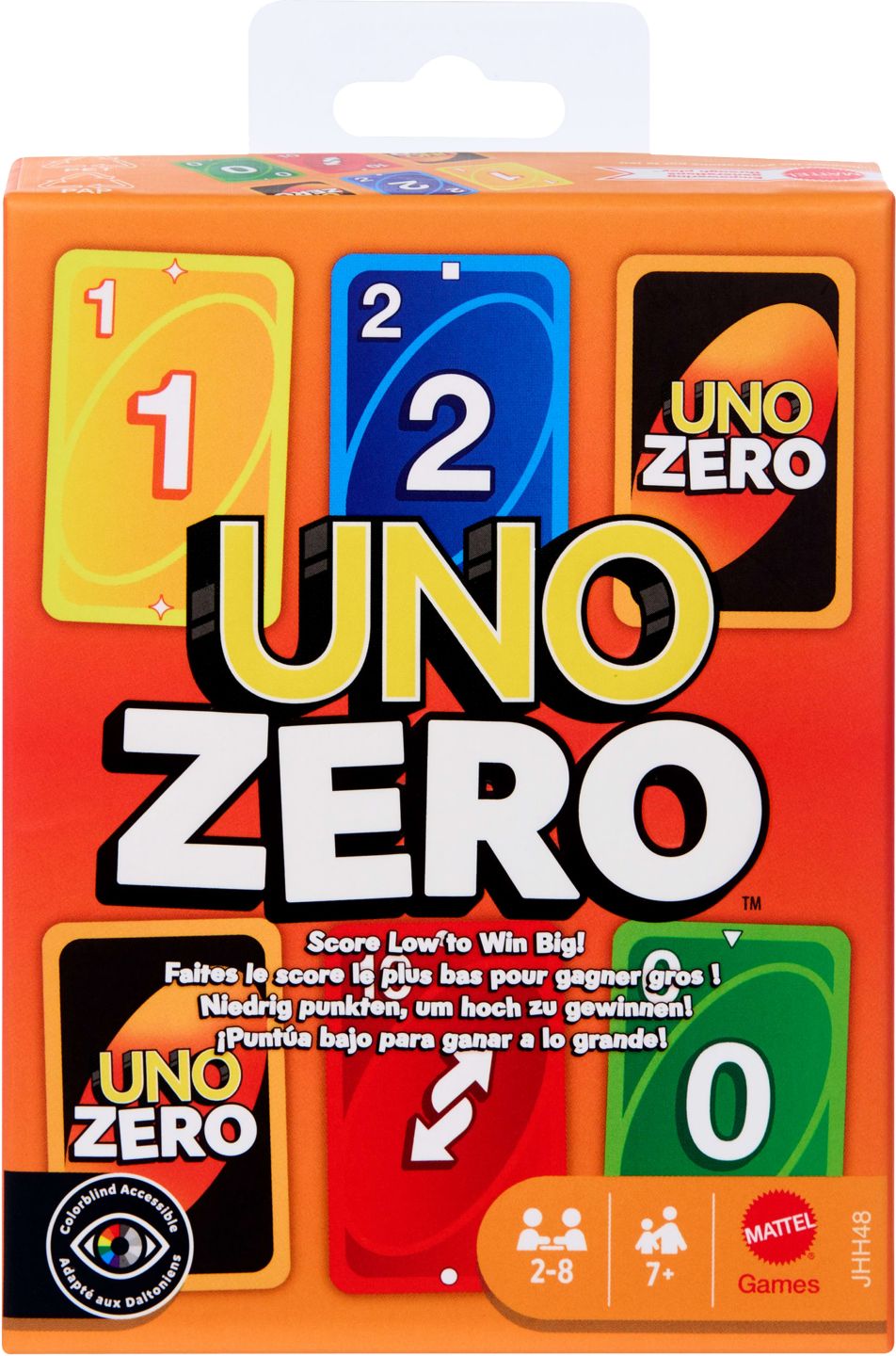 MATTEL Kartenspiel »UNO Zero«