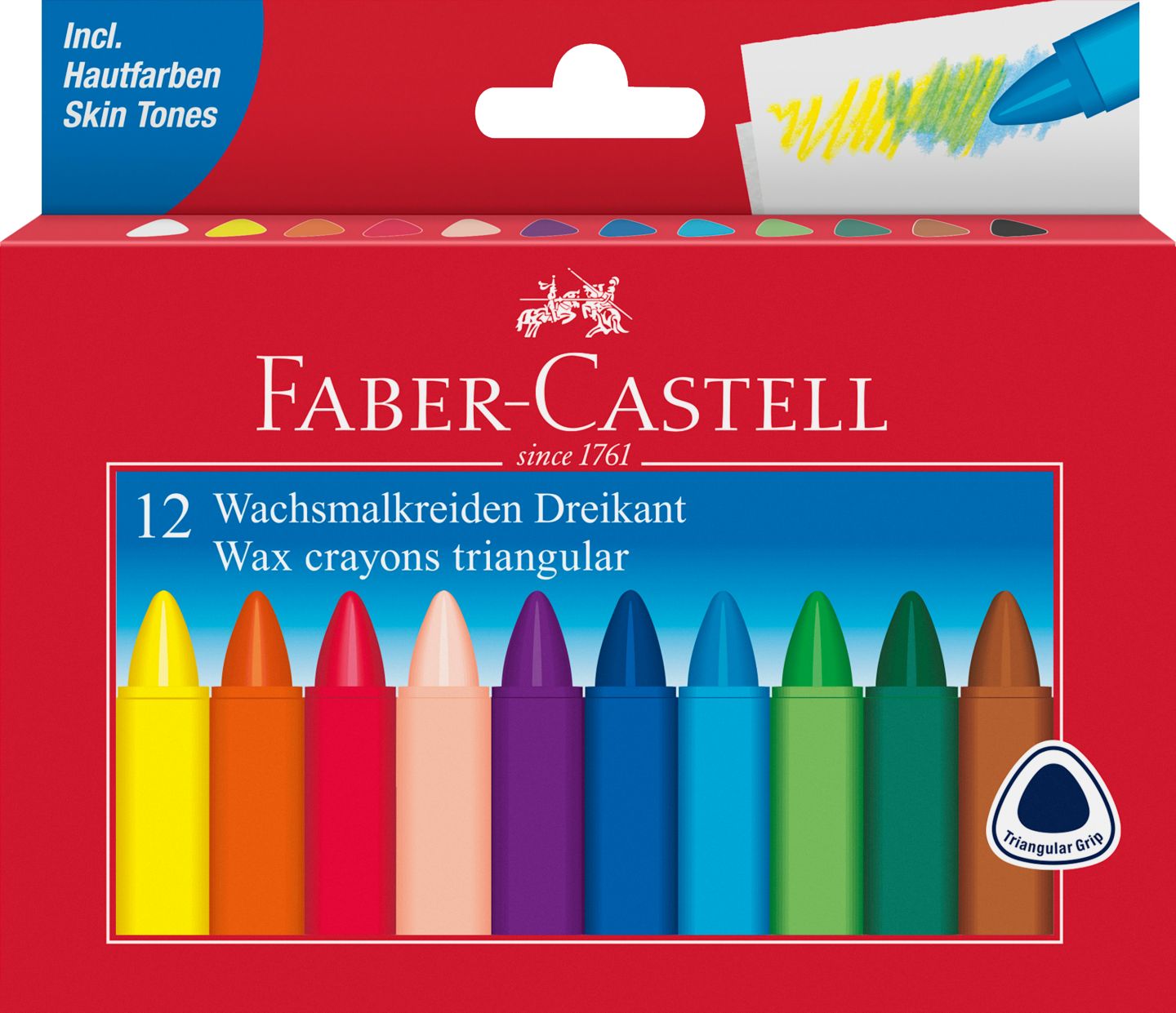 Изображение на Faber Castell Пастели
восъчни, 12 цвята