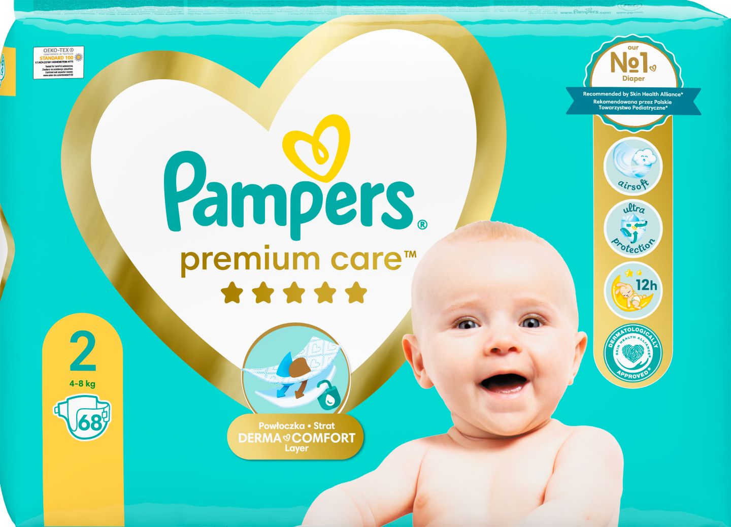 Pampers Premium care Plienky