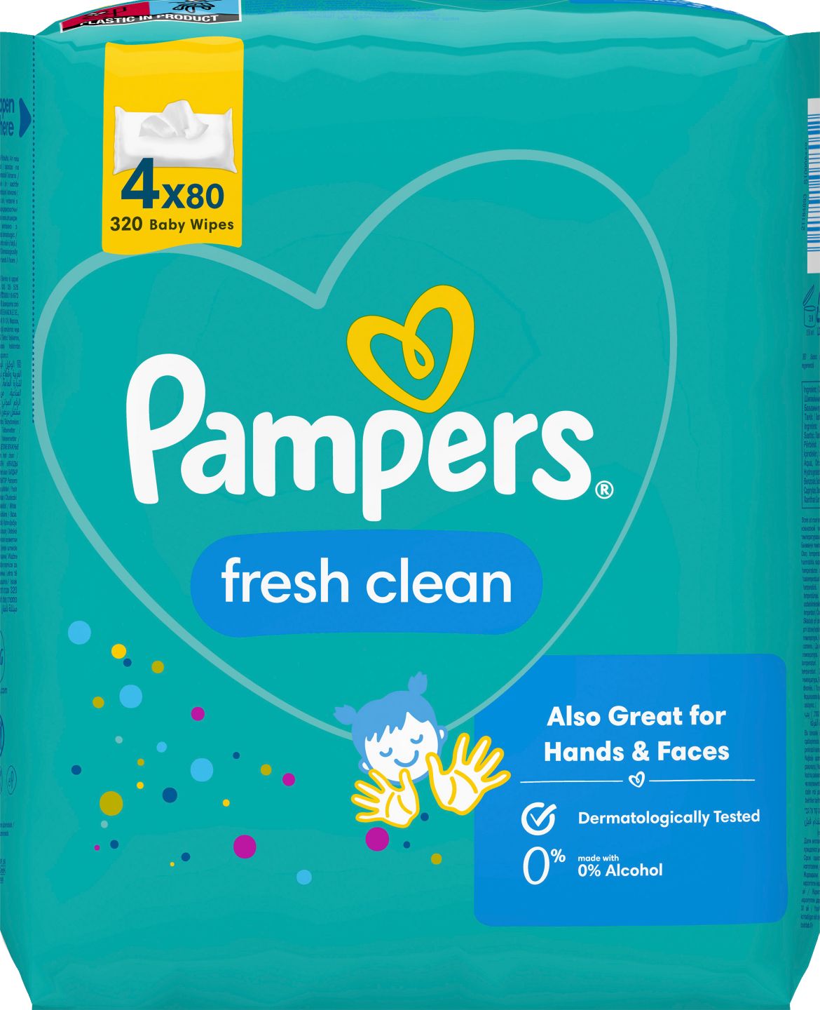 Изображение на Pampers Бебешки влажни кърпи
различни видове