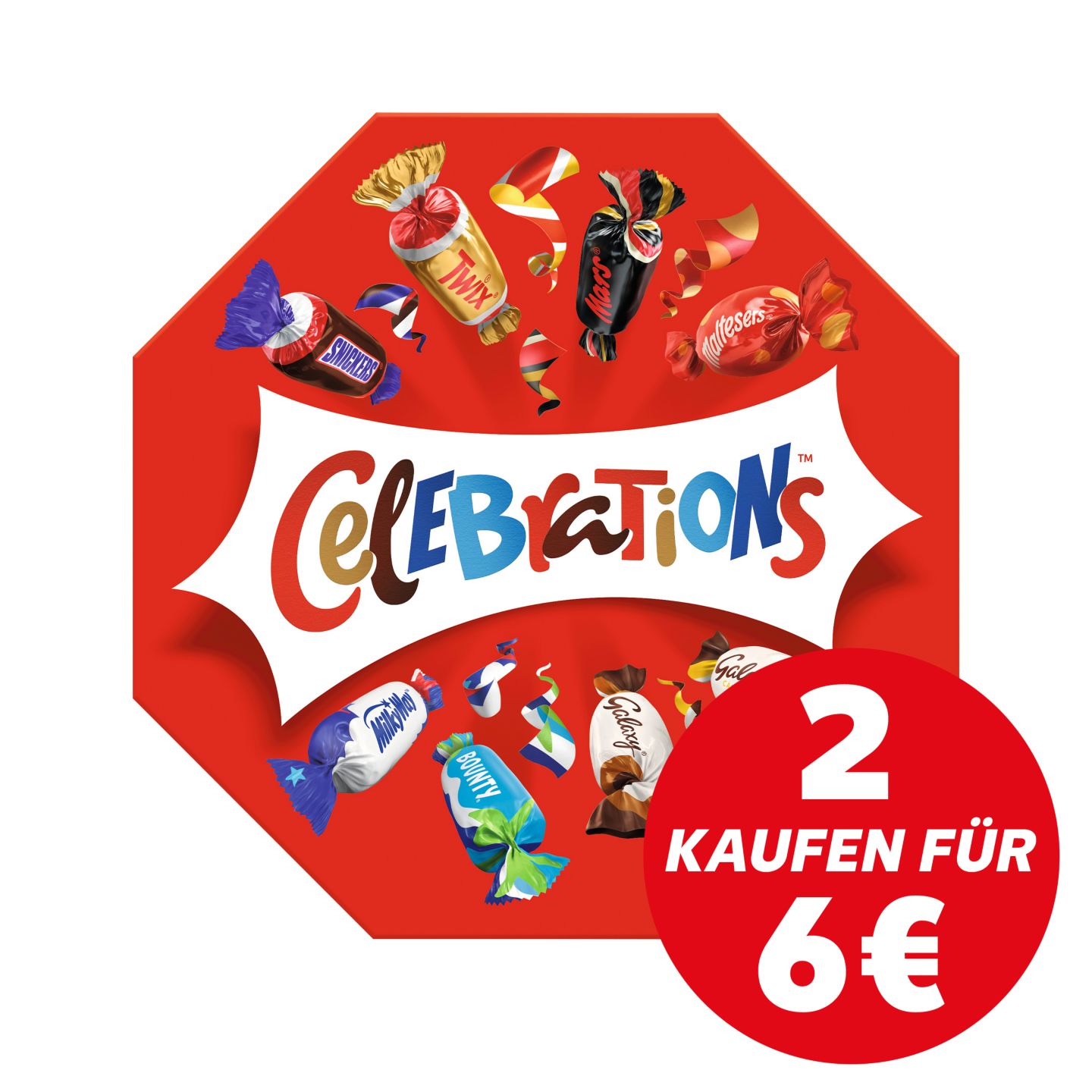 CELEBRATIONS Mini-Schokoriegel