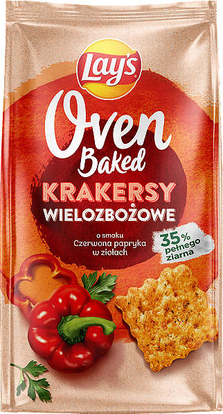 Lay's Oven Baked Krakersy wielozbożowe