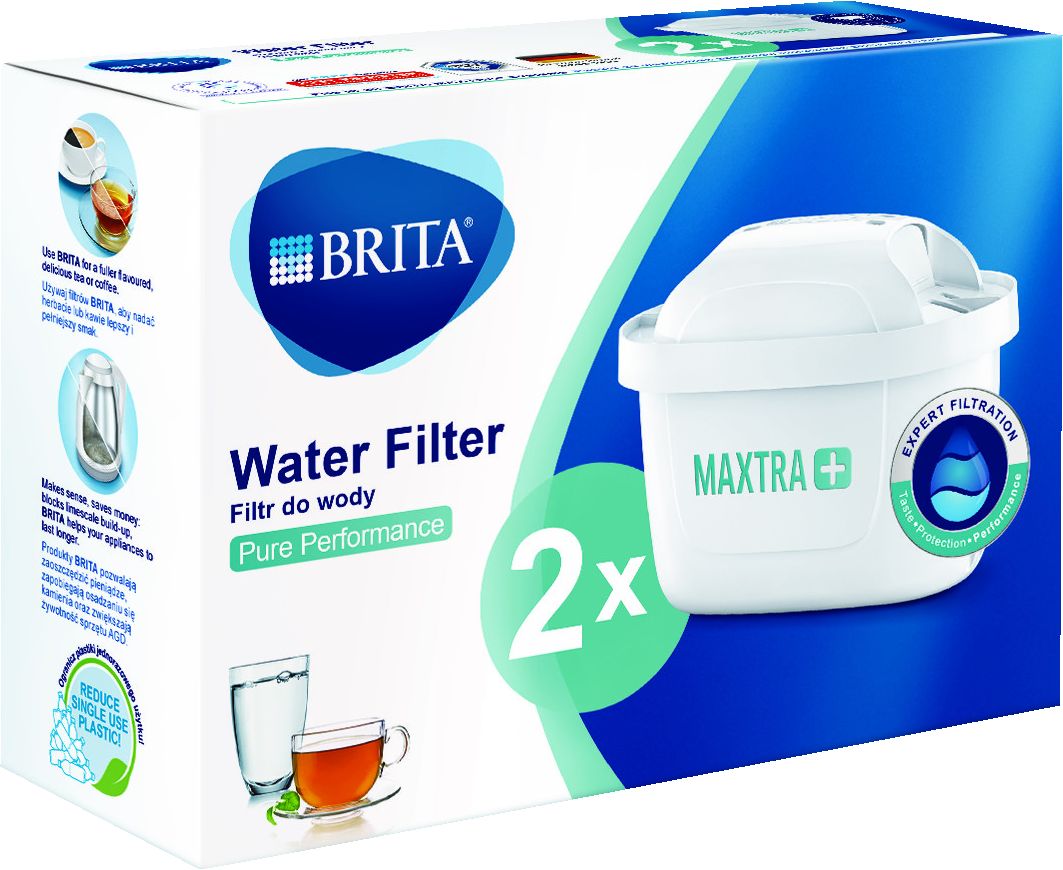 Brita, Filtr do wody Maxtra+
Pure Performance 2 szt