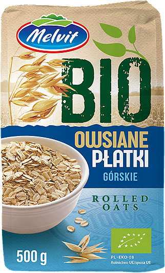 Melvit Płatki owsiane BIO