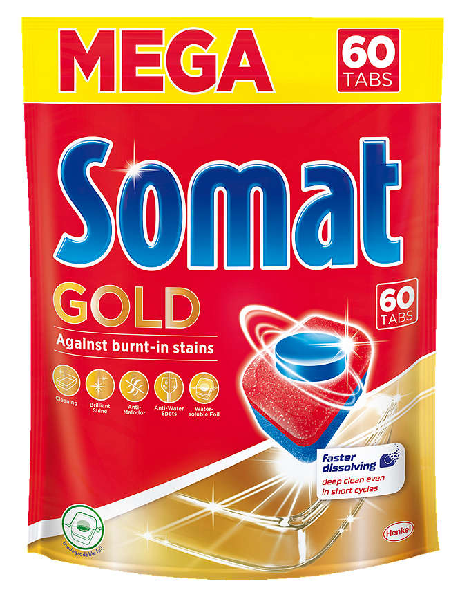 Zdjęcie oferty SOMAT GOLD, ALL IN ONE Tabletki do zmywarki