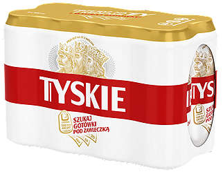 Tyskie Gronie Piwo 5,2% alk.