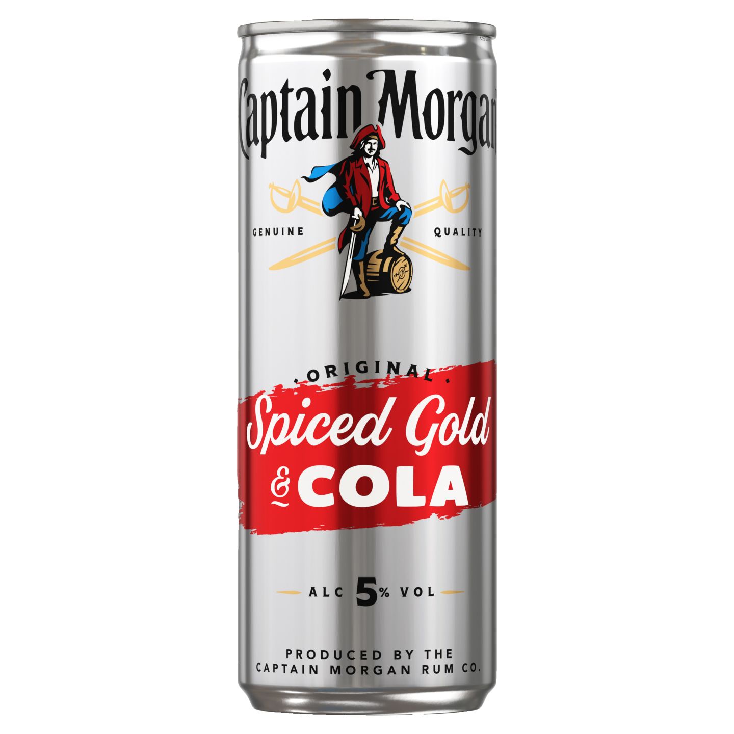 Изображение на Captain Morgan Коктейл Spiced Cola
5% vol
