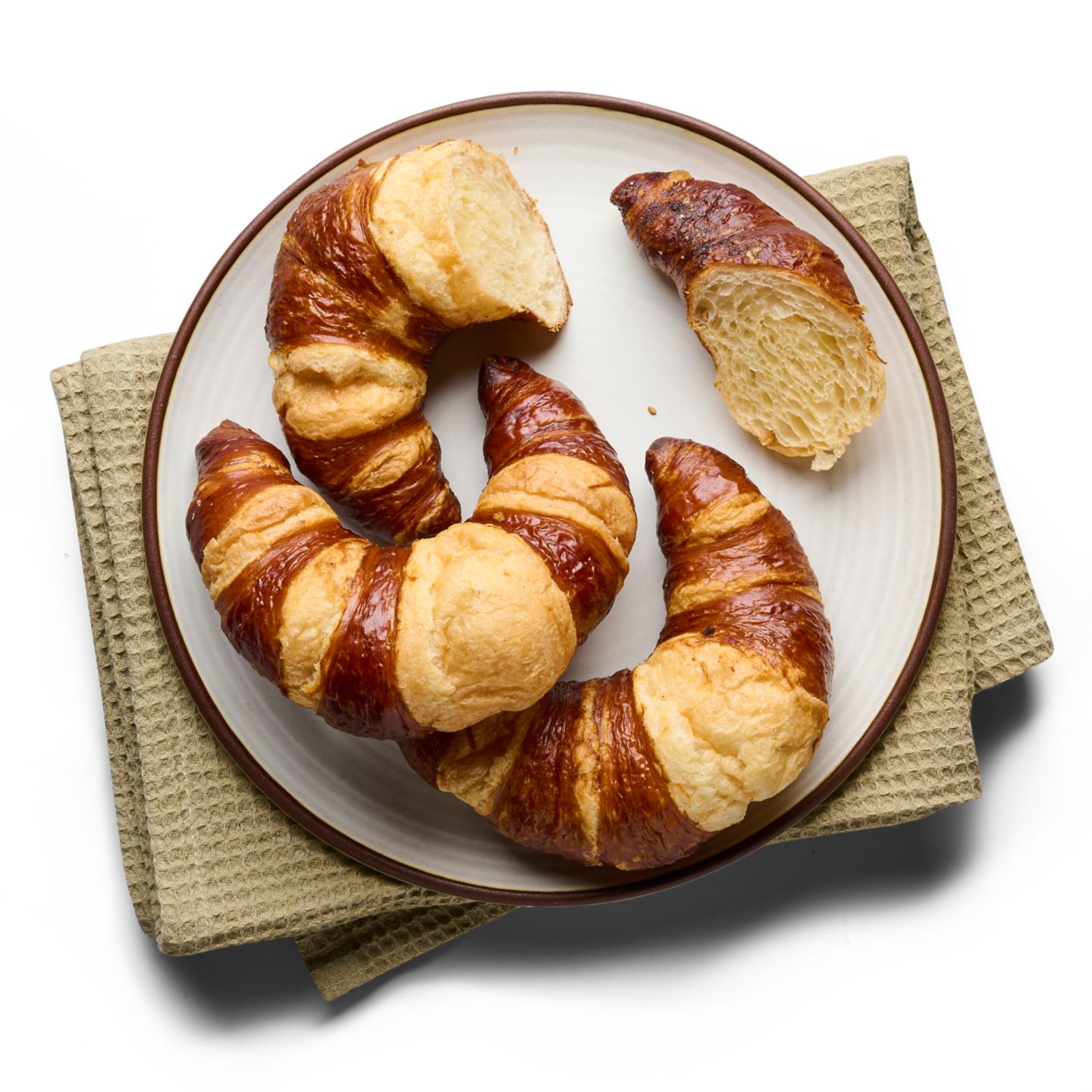 Изображение на Кроасан от бретцелово тесто