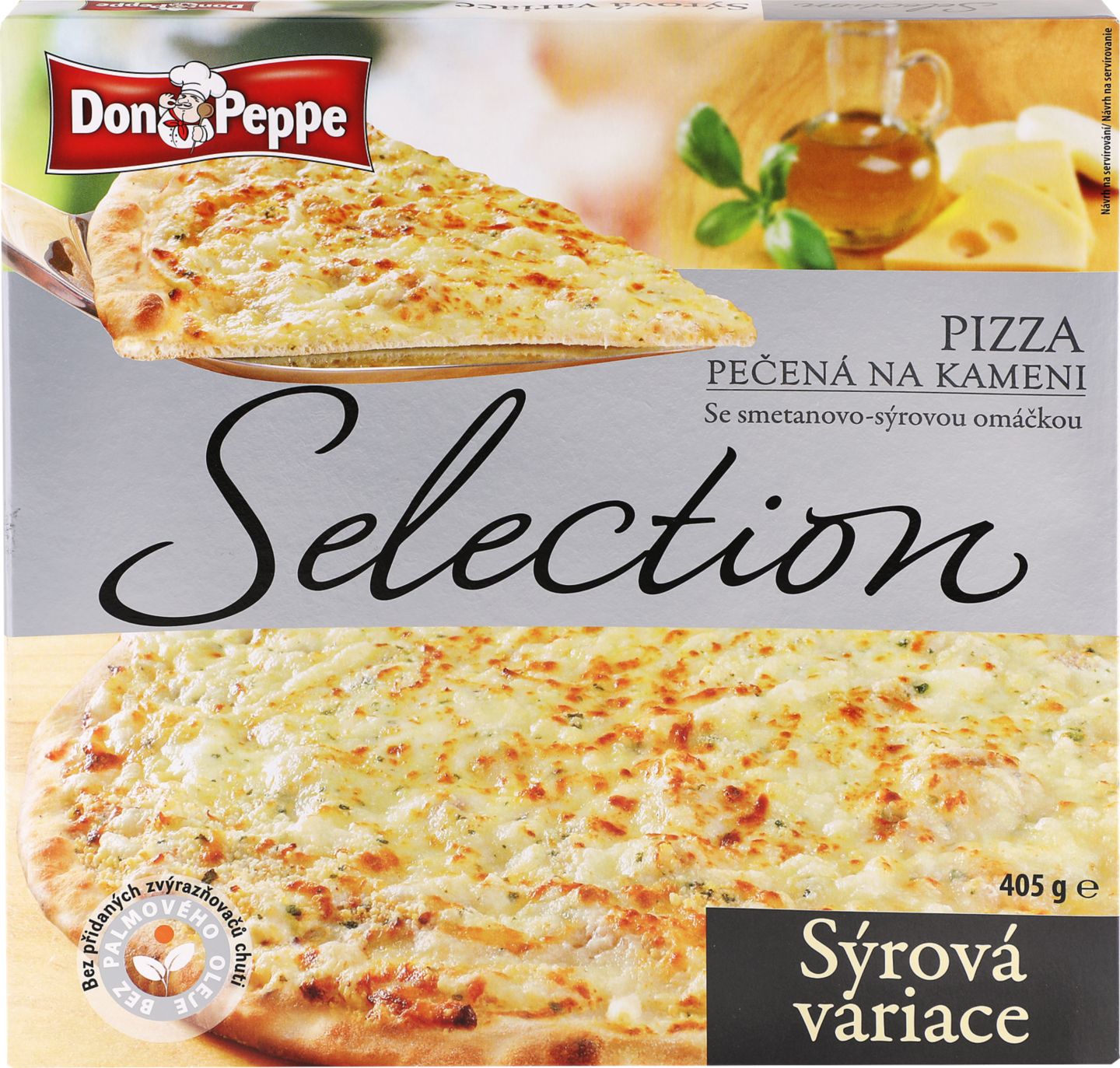 Don Peppe Pizza variácia syrov