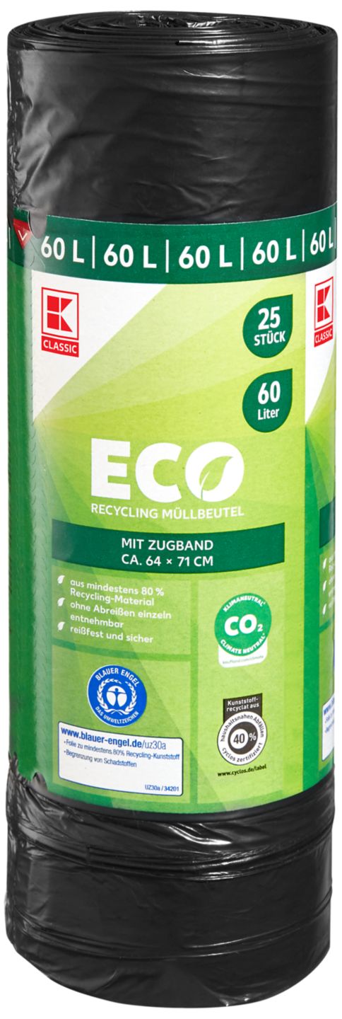 Изображение на K-Classic Торби за смет с връзки
60 л